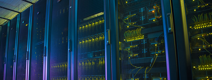 Image of a portion of a data center